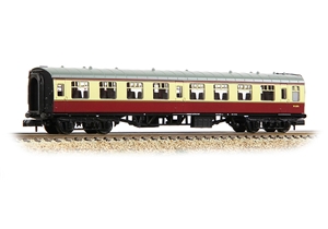 BR Mk1 TSO Tourist Second Open BR Crimson & Cream