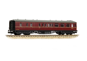 GWR Hawksworth Brake Second Corridor BR Maroon