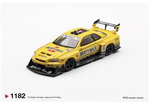 Nissan LB-ER34 Super Silhouette Skyline Sport Yellow (RHD)
