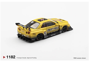 Nissan LB-ER34 Super Silhouette Skyline Sport Yellow (RHD)