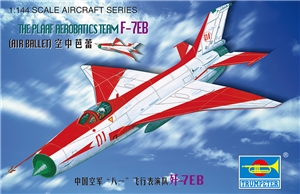Chinese Air Force Aerobatic Display Team F-7EB (MiG-21)