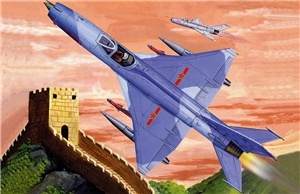 Chinese Air Force F-7MG Modified Ground-Attack Aircraft (MiG-21)