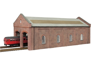 Electric Train Depot White