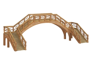 NER Footbridge Brown