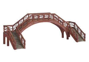 NER Footbridge Red