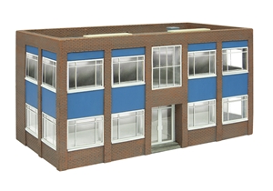 Two Storey Office Block - Blue