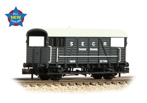SE&CR 25T 'Dance Hall' Brake Van SE&CR Grey