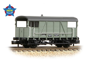 SE&CR 25T 'Dance Hall' Brake Van BR Grey