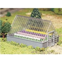 Greenhouse with Flowers