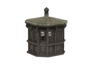 Entrance Ticket Kiosk Black