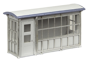 Metal Platform Shelter - Blue