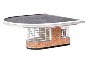 Art Deco Platform End Building