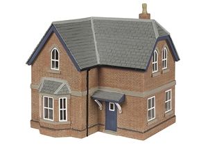 Railway House - Blue & White