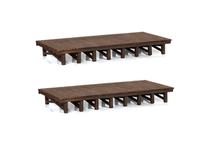 Wooden Platforms (x2)
