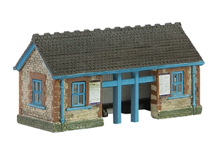 Stone Waiting Room Blue