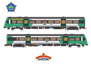 Class 171/7 2-Car DMU 171727 Southern (GTR)