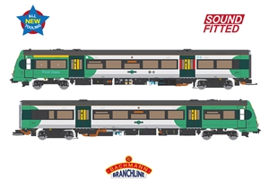 Class 171/7 2-Car DMU 171727 Southern (GTR)