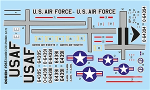 US Air Force Fairchild C-123J Provider Military Transport Aircraft