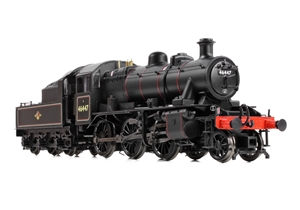 LMS Ivatt 2MT 46447 BR Lined Black (Late Crest)