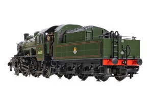 LMS Ivatt 2MT 46521 BR Lined Green (Early Emblem)