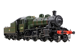 LMS Ivatt 2MT 46521 BR Lined Green (Early Emblem)