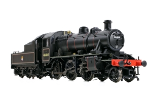 LMS Ivatt 2MT 46464 BR Lined Black (Early Emblem)