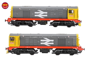 Class 20/0 Disc Headcode 20090 BR Railfreight (Red Stripe)