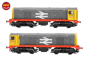Class 20/0 Disc Headcode 20104 BR Railfreight (Red Stripe)