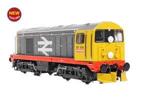 Class 20/0 Disc Headcode 20104 BR Railfreight (Red Stripe)