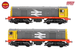Class 20/0 Disc Headcode 20104 BR Railfreight (Red Stripe)
