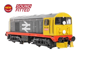 Class 20/0 Disc Headcode 20104 BR Railfreight (Red Stripe)