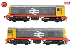 Class 20/0 Disc Headcode 20090 BR Railfreight (Red Stripe)