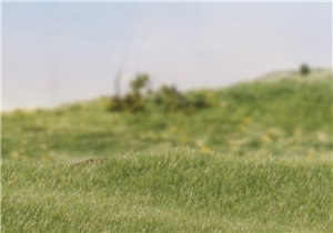 2mm Static Grass Medium Green