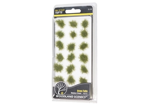 Medium Green Grass Tufts