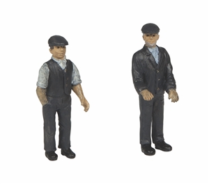 47-413 Narrow Gauge (NG7) Footplate Crew (x2 Figures)