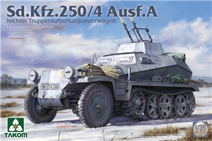 German Army SdKfz 250/4 Ausf A Anti-Aircraft Half-Track