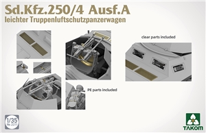 German Army SdKfz 250/4 Ausf A Anti-Aircraft Half-Track