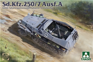 German Army SdKfz 250/7 Ausf A Mortar Carrier Half-Track