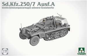 German Army SdKfz 250/7 Ausf A Mortar Carrier Half-Track