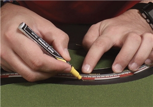 Road Striping Pen Yellow
