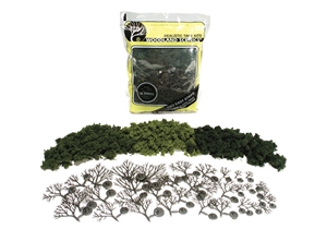 3"-5" Mixed Deciduous Trees (14/Kit)