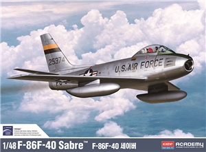 US Air Force F-86F-40 Sabre Jet Fighter Aircraft