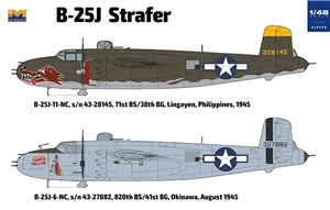 USAAF B-25J Mitchell 'Strafer' Bomber Aircraft.