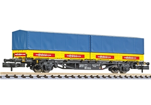 Container Wagon Type Lgjs 571, DB with 2 'MOLL' Swap Bodies
