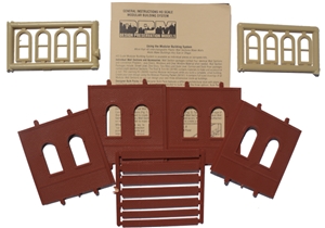 Dock Level Arched Window (x4)