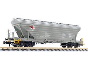 Bogie Grain Wagon Type Uagpps, 'LTB' (CZ) Grey