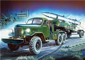 HQ-2 Missile on Truck & Trailer