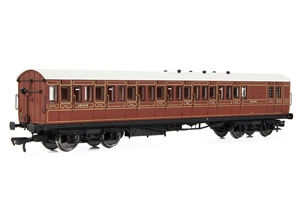 54ft non-Corridor Brake Third LBSCR Raw Umber