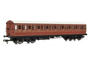 54ft non-Corridor Third LBSCR Raw Umber