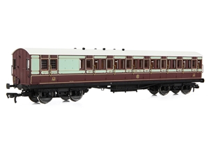 54ft non-Corridor Brake Third Caledonian Railway Plum & Off-White